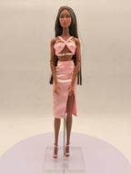Integrity Toys Fashion Royalty Moments Pink Glam Adele Makeda Doll