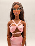 Integrity Toys Fashion Royalty Moments Pink Glam Adele Makeda Doll