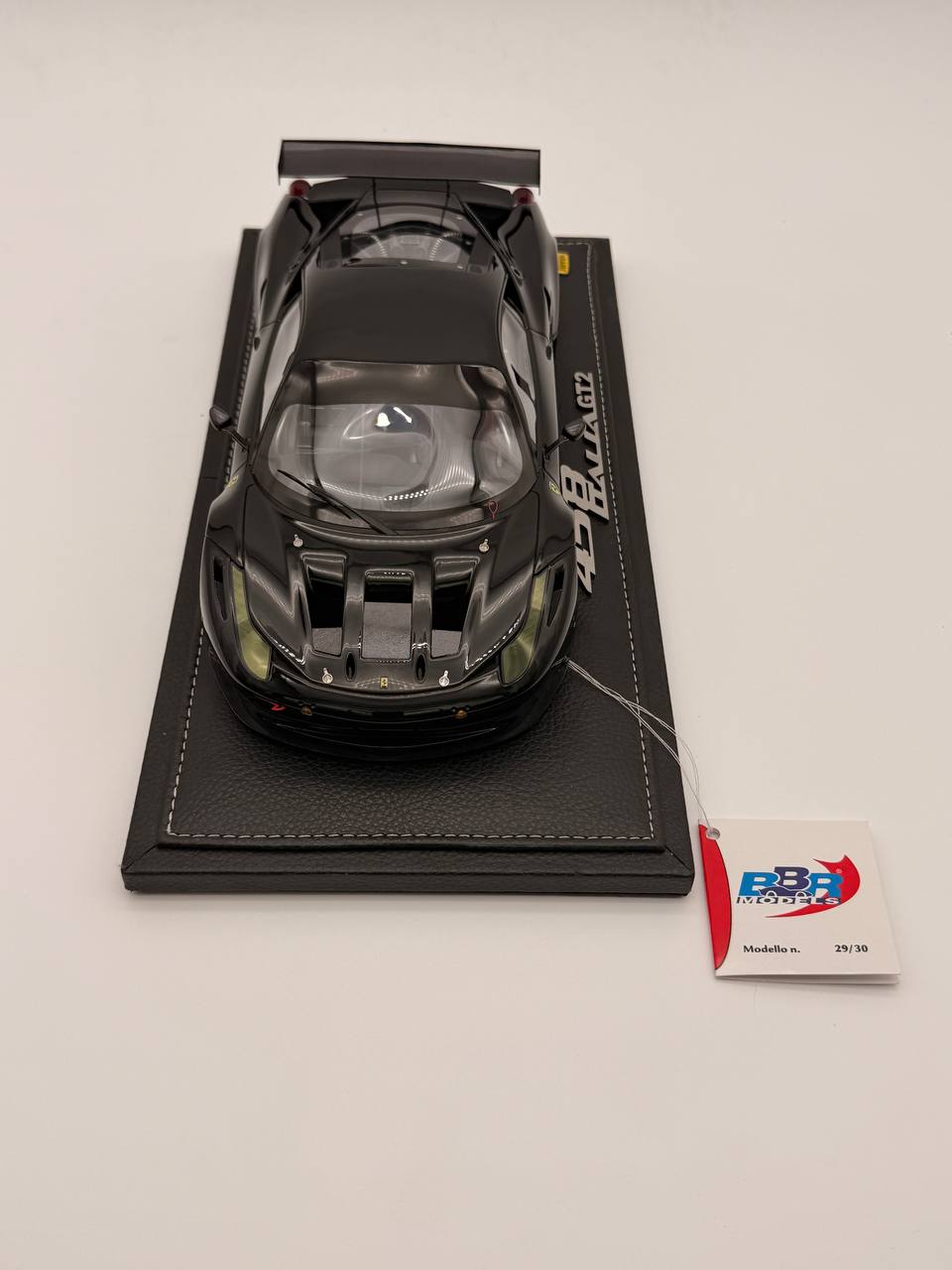 Ferrari 458 Italia GT2 Race Version 2011 Black 1250 Limited 30 pcs 1/18 BBR