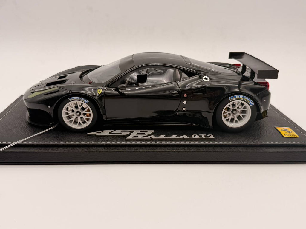 Ferrari 458 Italia GT2 Race Version 2011 Black 1250 Limited 30 pcs 1/18 BBR