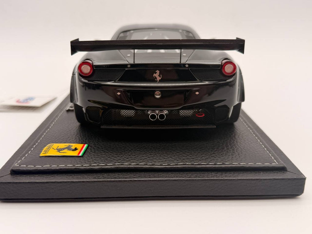 Ferrari 458 Italia GT2 Race Version 2011 Black 1250 Limited 30 pcs 1/18 BBR