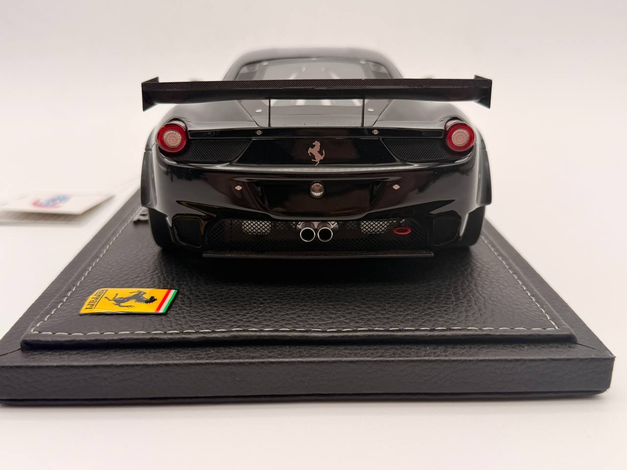 Ferrari 458 Italia GT2 Race Version 2011 Black 1250 Limited 30 pcs 1/18 BBR