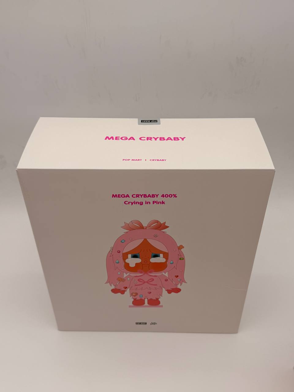 POP MART MEGA Crybaby 400% Crying in Pink Limited Edition