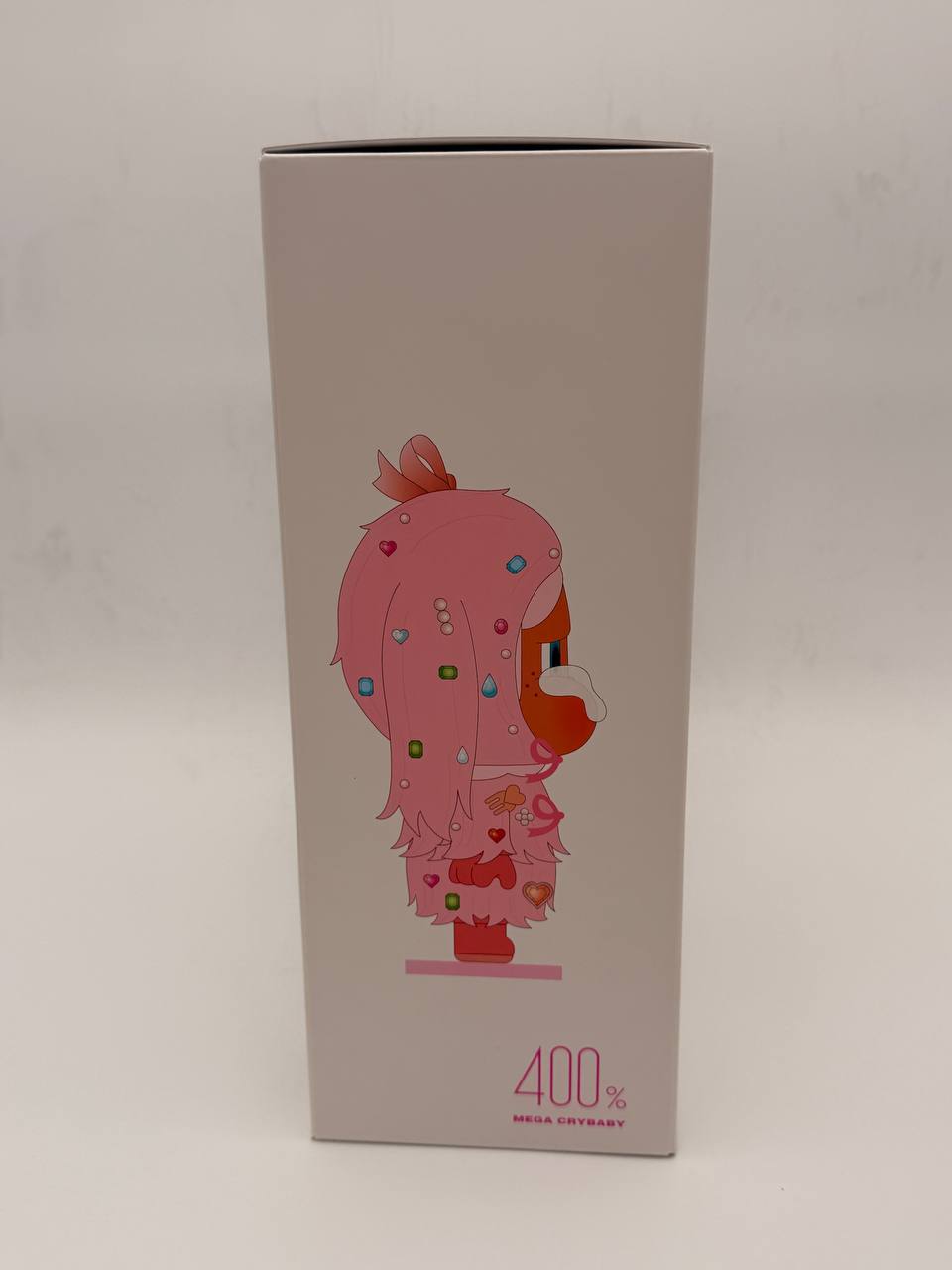 POP MART MEGA Crybaby 400% Crying in Pink Limited Edition