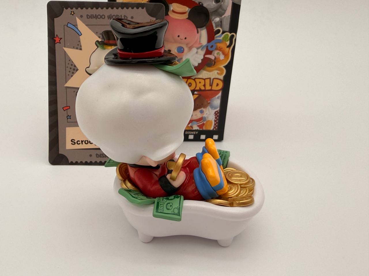 Pop Mart Disney Dimoo World Mini Figure Scrooge's Bathtub