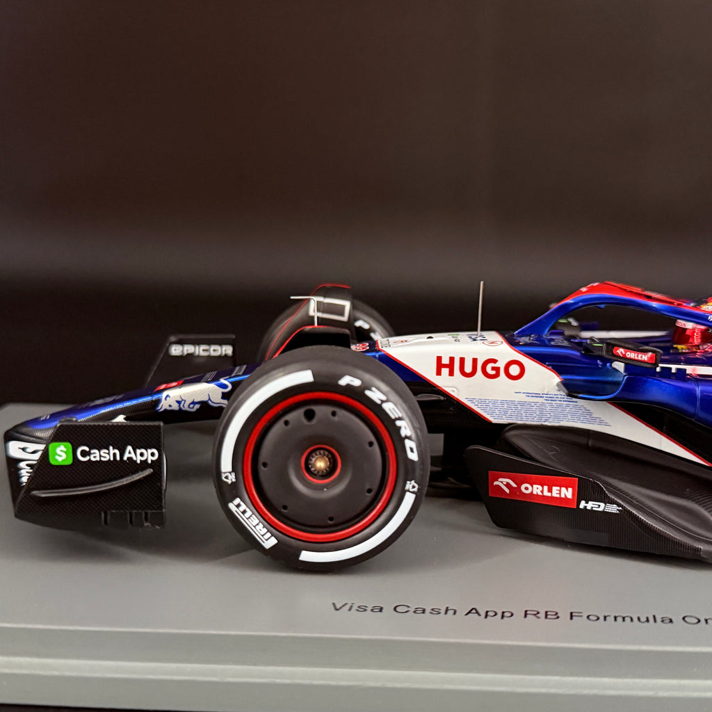 Visa Cash App RB VCARB 01 #22 – Großer Preis von Saudi-Arabien 2024 (Yuki Tsunoda) Limited Edition Maßstab 1:18