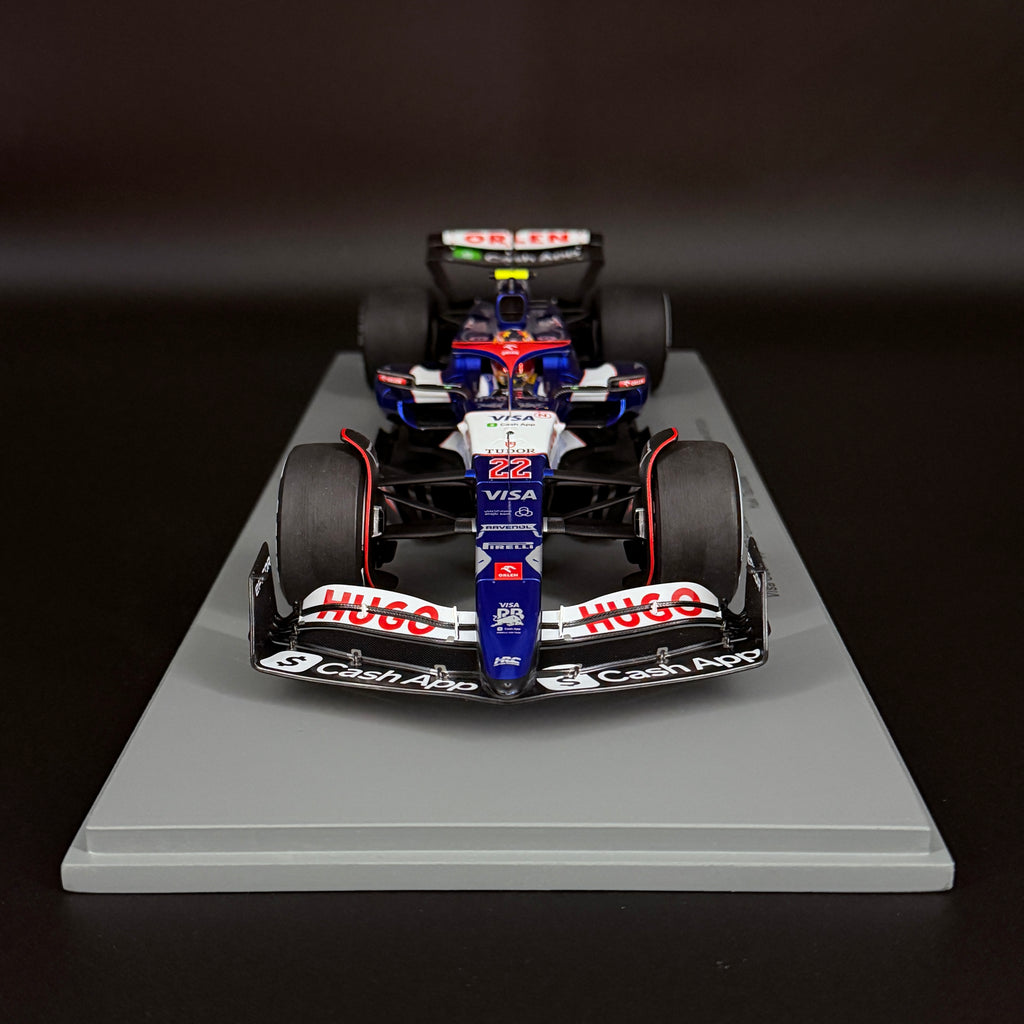 Visa Cash App RB VCARB 01 #22 – Großer Preis von Saudi-Arabien 2024 (Yuki Tsunoda) Limited Edition Maßstab 1:18