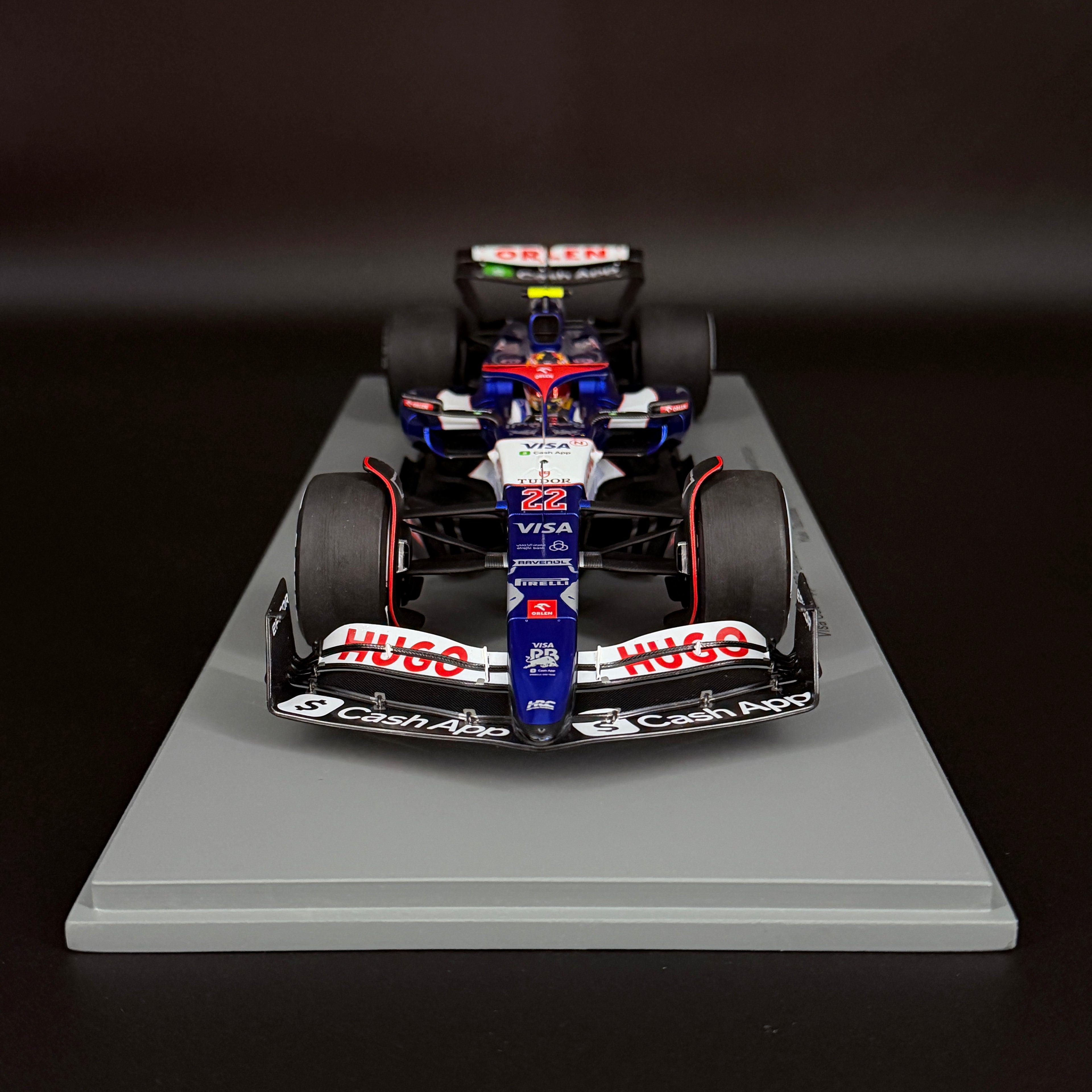 Visa Cash App RB VCARB 01 #22 – Großer Preis von Saudi-Arabien 2024 (Yuki Tsunoda) Limited Edition Maßstab 1:18