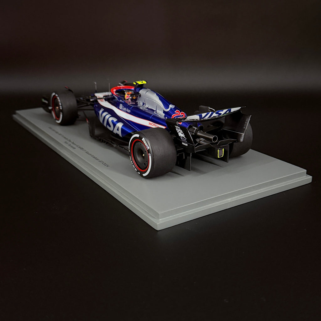 Visa Cash App RB VCARB 01 #22 – Großer Preis von Saudi-Arabien 2024 (Yuki Tsunoda) Limited Edition Maßstab 1:18
