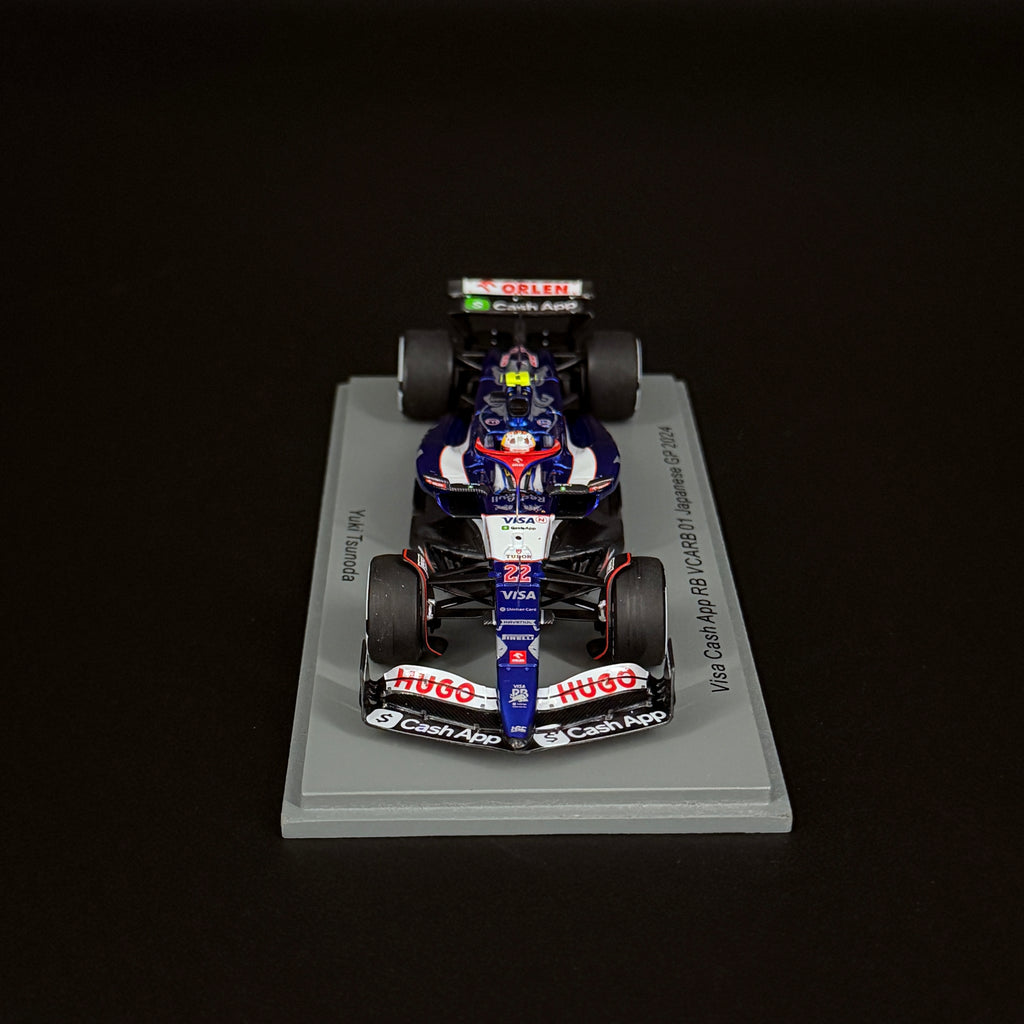 Visa Cash App RB VCARB 01 #22 – Großer Preis von Japan 2024 (Yuki Tsunoda) Limited Edition Maßstab 1:43