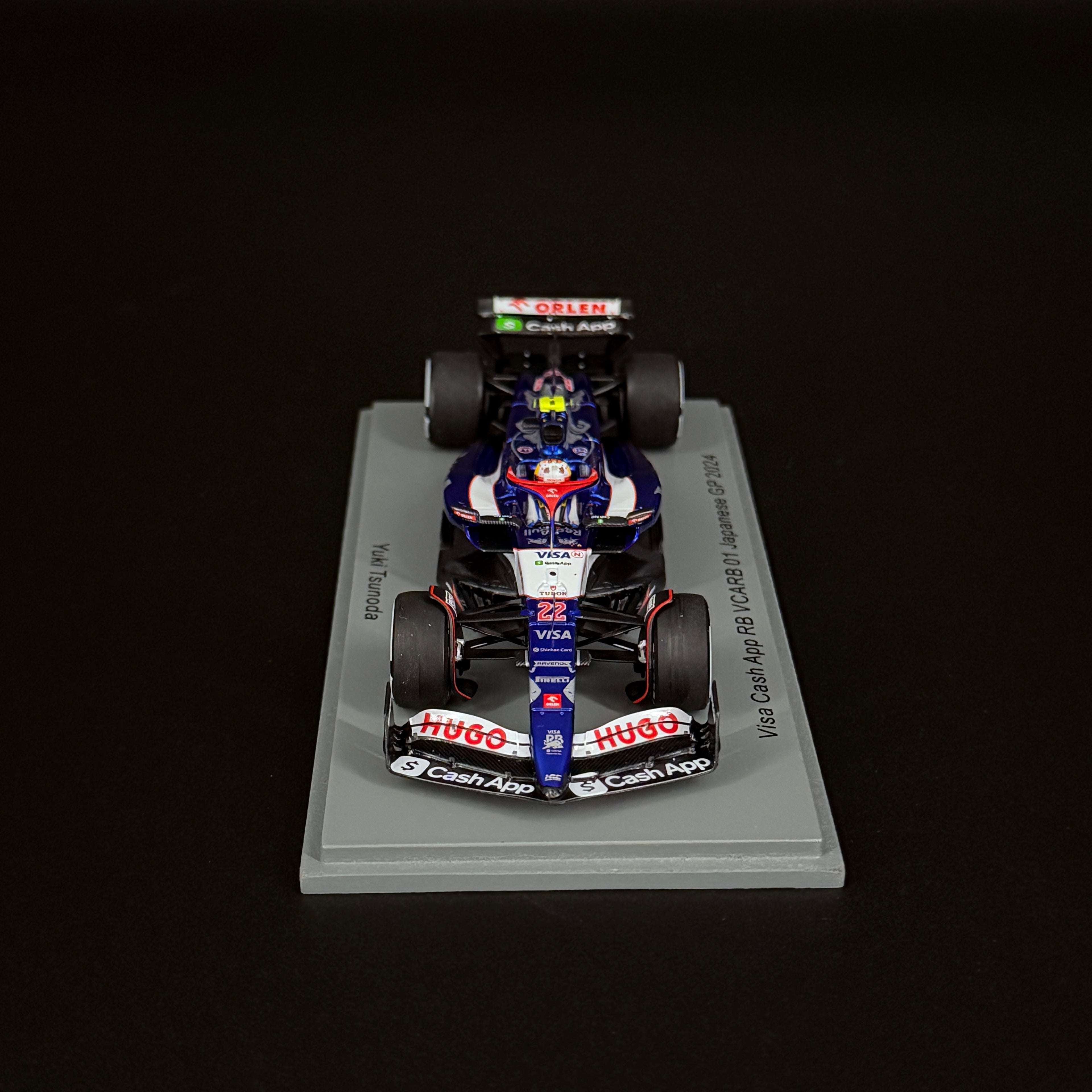 Visa Cash App RB VCARB 01 #22 – Großer Preis von Japan 2024 (Yuki Tsunoda) Limited Edition Maßstab 1:43