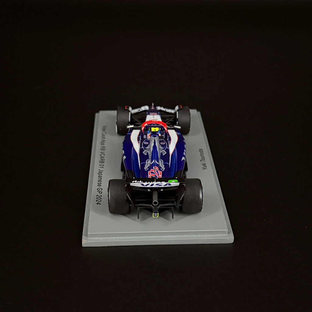 Visa Cash App RB VCARB 01 #22 – Großer Preis von Japan 2024 (Yuki Tsunoda) Limited Edition Maßstab 1:43
