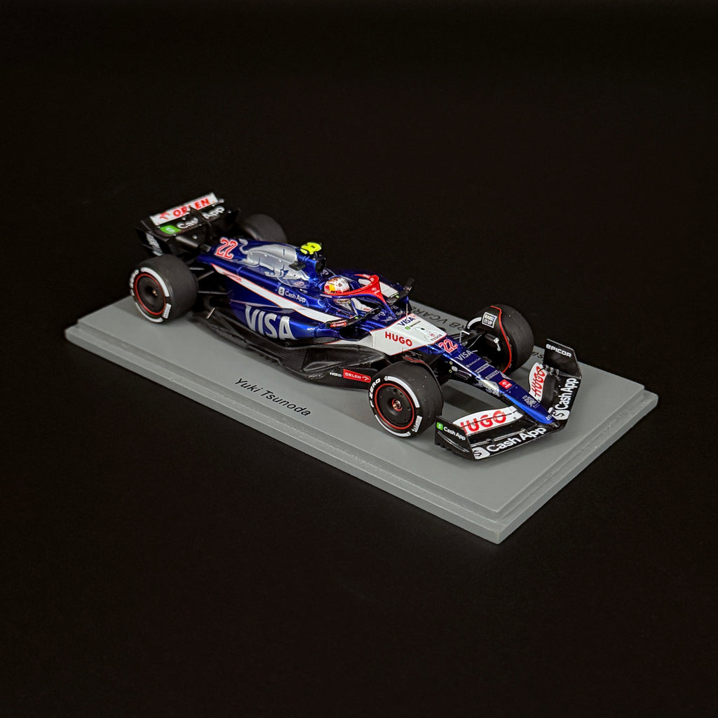 Visa Cash App RB VCARB 01 #22 – Großer Preis von Japan 2024 (Yuki Tsunoda) Limited Edition Maßstab 1:43