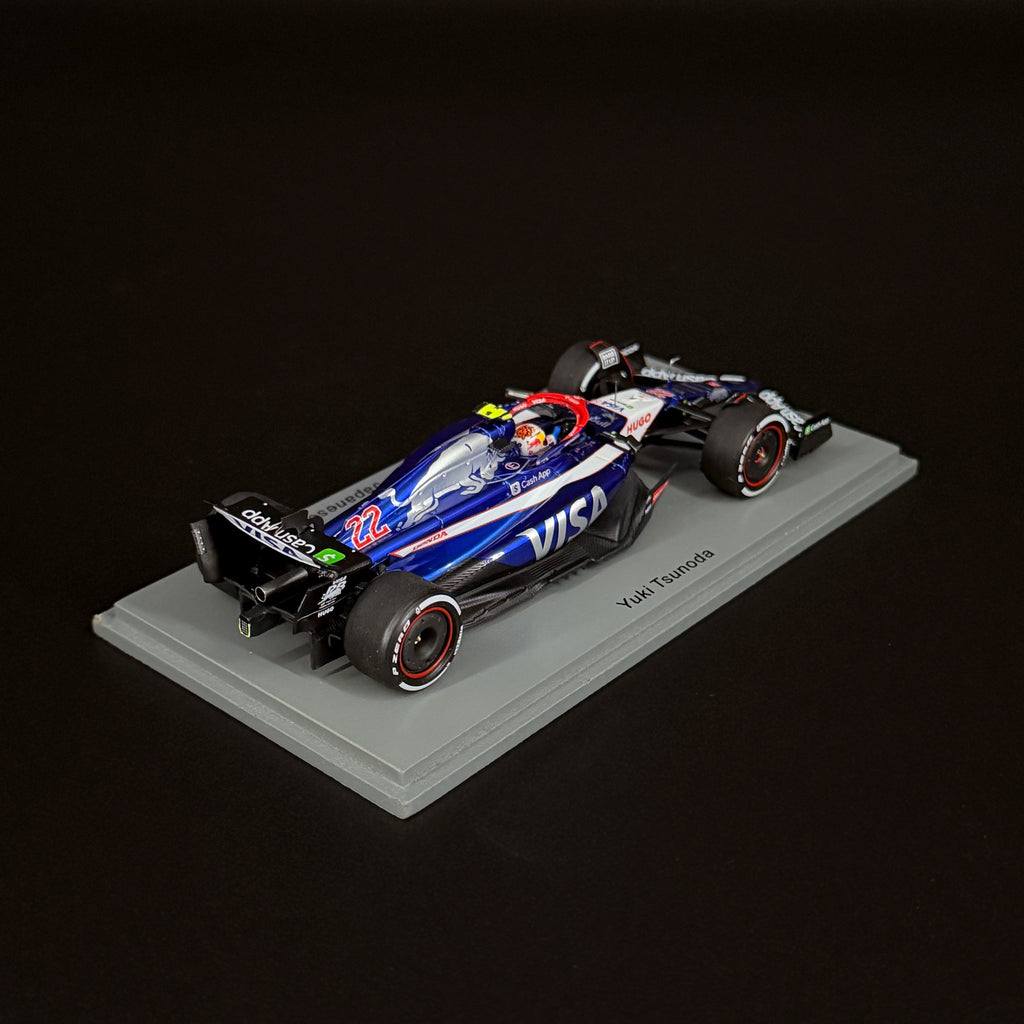 Visa Cash App RB VCARB 01 #22 – Großer Preis von Japan 2024 (Yuki Tsunoda) Limited Edition Maßstab 1:43