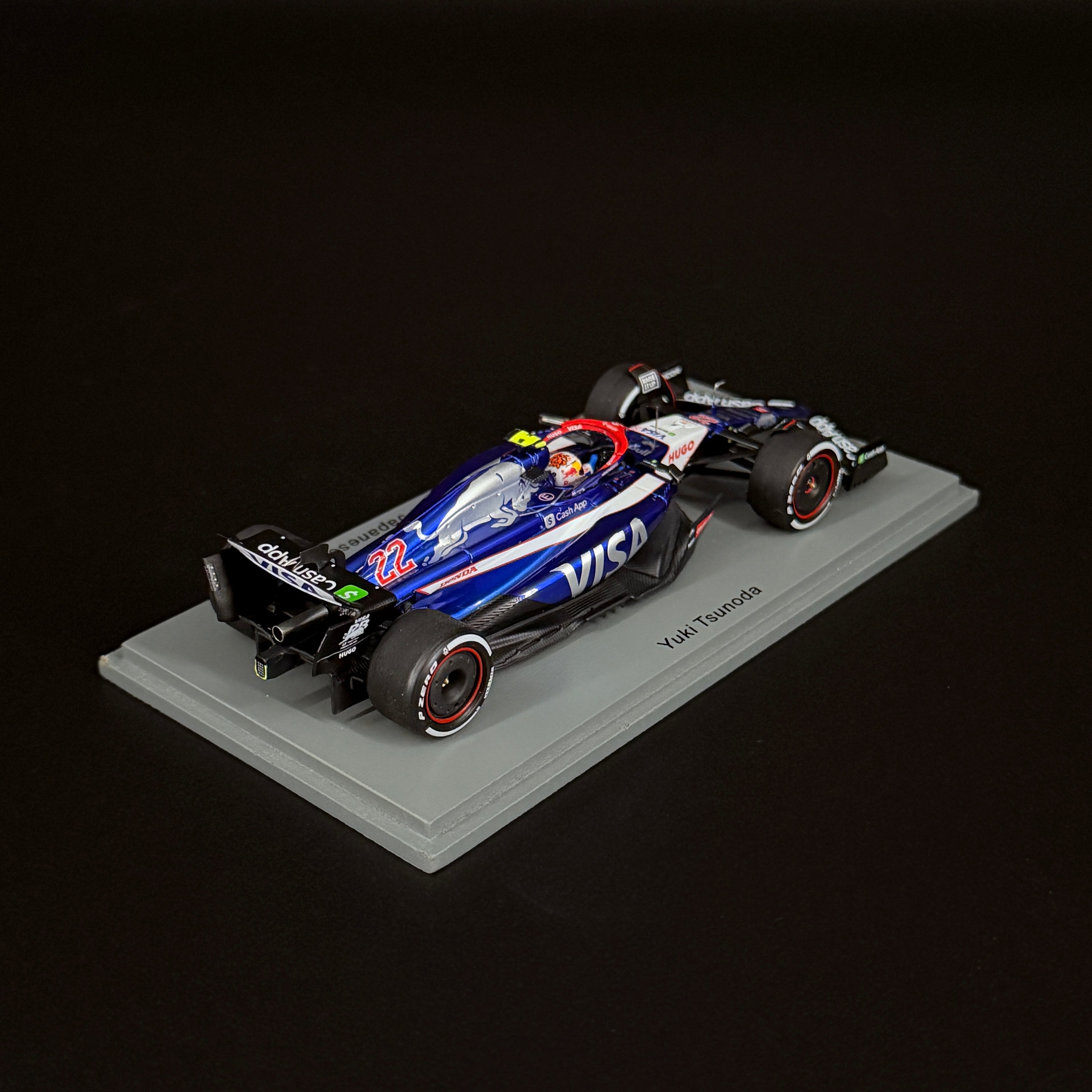 Visa Cash App RB VCARB 01 #22 – Großer Preis von Japan 2024 (Yuki Tsunoda) Limited Edition Maßstab 1:43