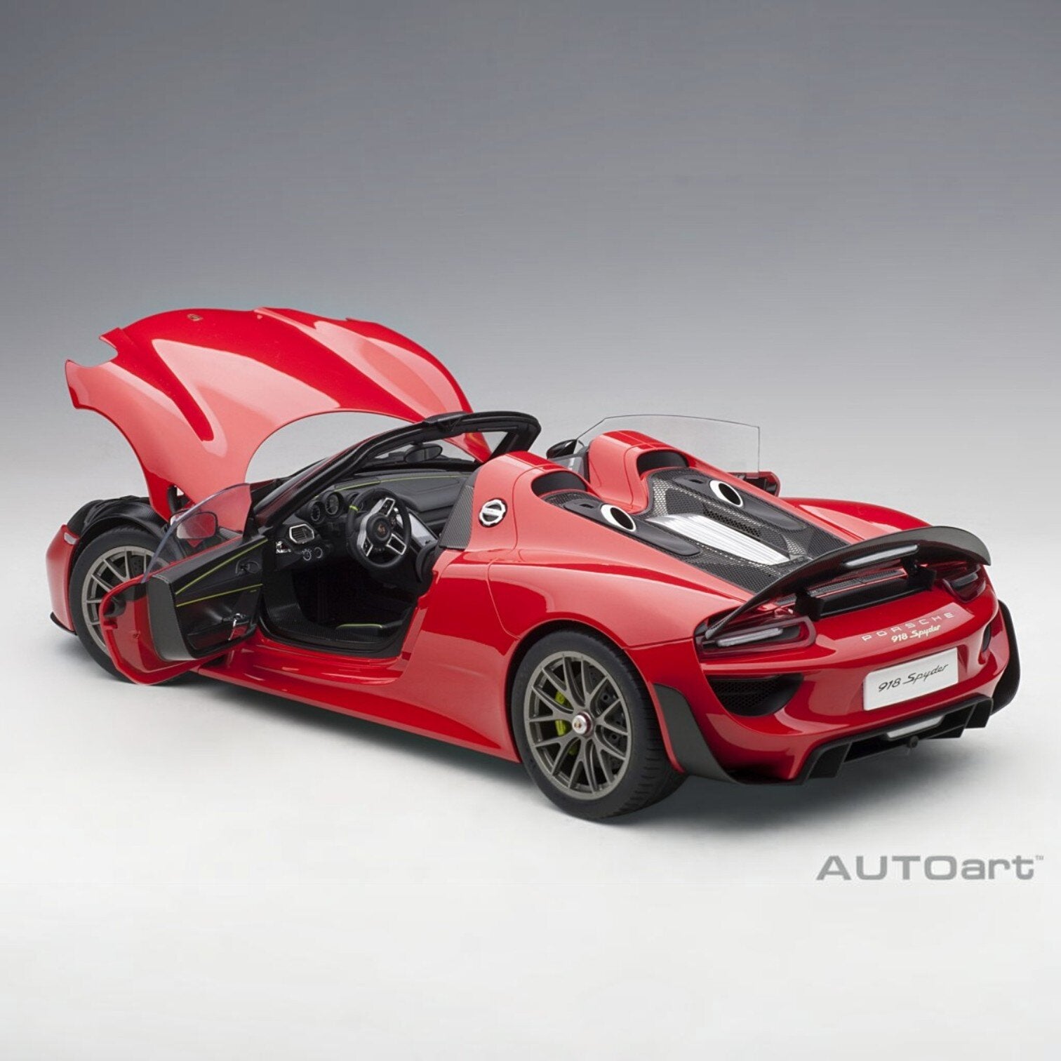 Porsche 918 Spyder – Rot Maßstab 1:12 von AUTOart