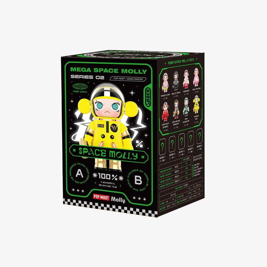 MEGA SPACE MOLLY 100% Series 2-B Mystery Figure Blind Box by POP MART