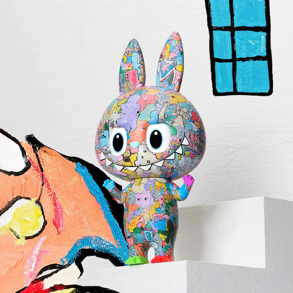 The Monsters MEGA LABUBU 400% Zehnjähriges Jubiläum