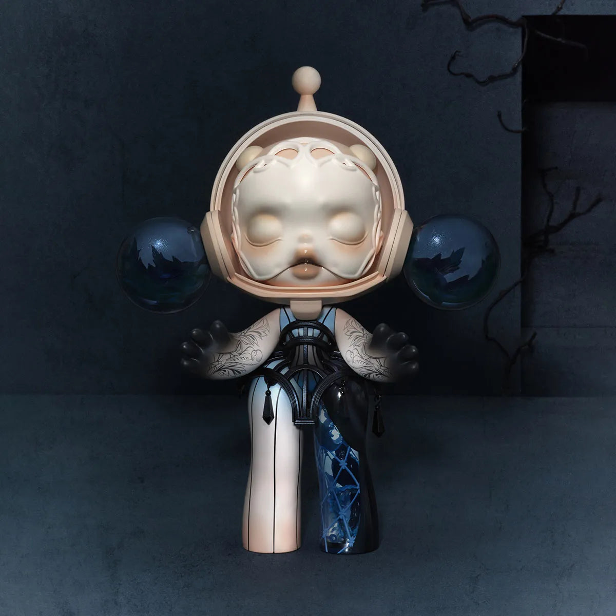 MEGA SKULLPANDA 400% Guo Pei Alternatives Universum