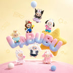 The Monsters × Hello Kitty and Friends Serie-Vinyl Plüsch Anhänger Blind Box