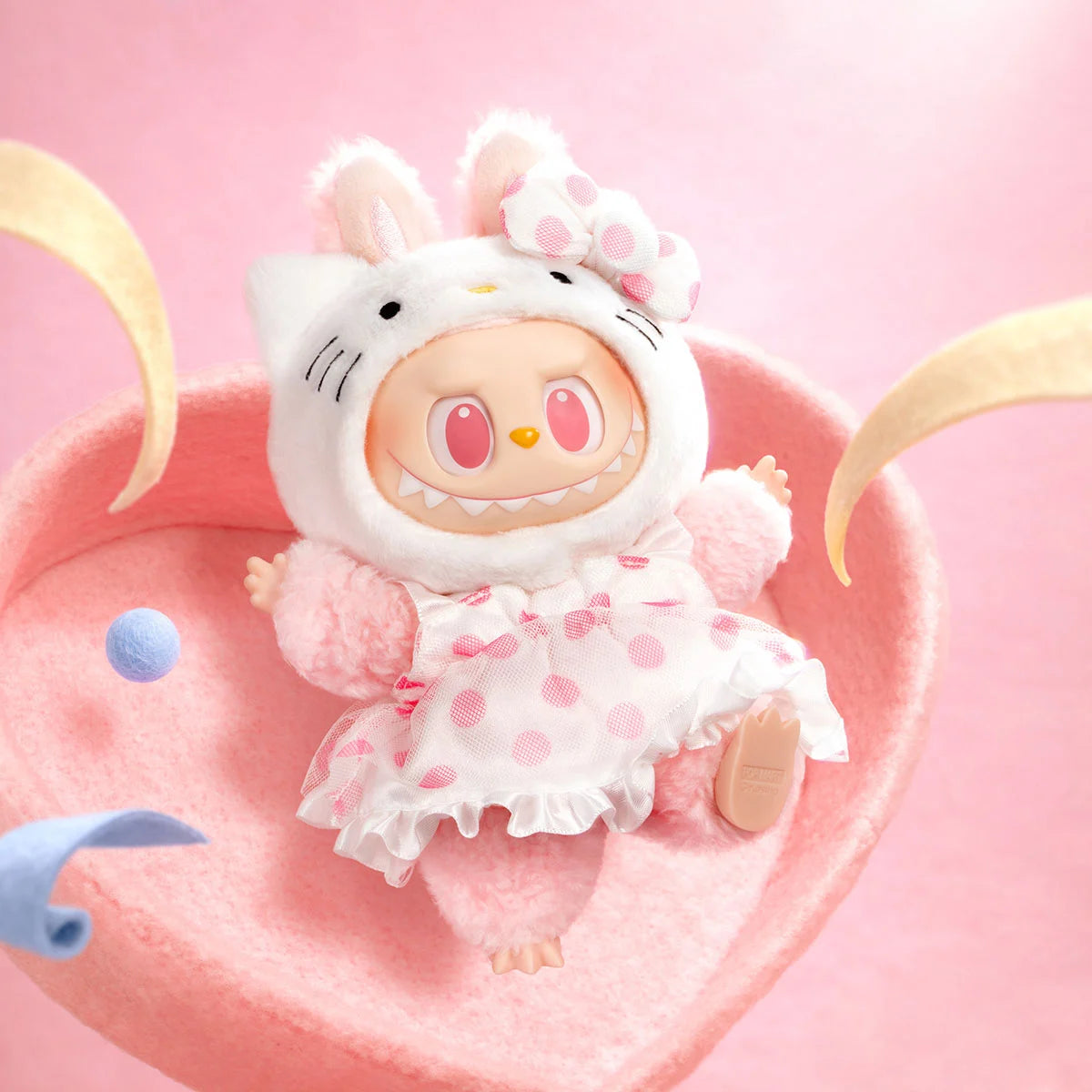 The Monsters × Hello Kitty and Friends Serie-Vinyl Plüsch Anhänger Blind Box