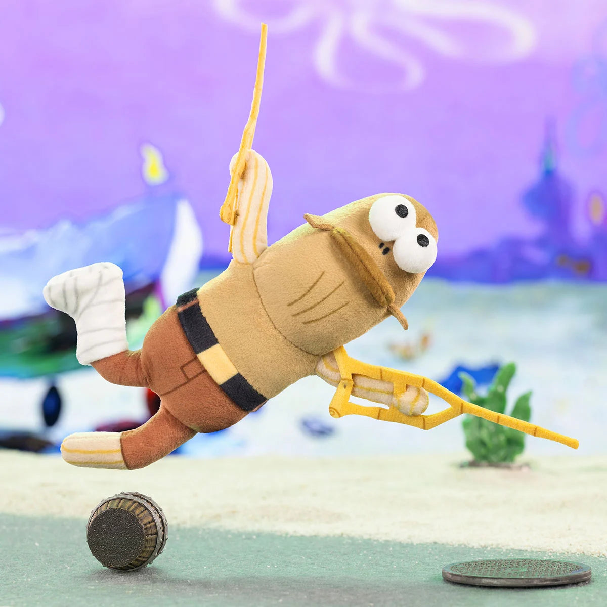 SpongeBob Schwammkopf Bewohner von Bikini Bottom Skurriler Plüsch Teil 2 Blindbox