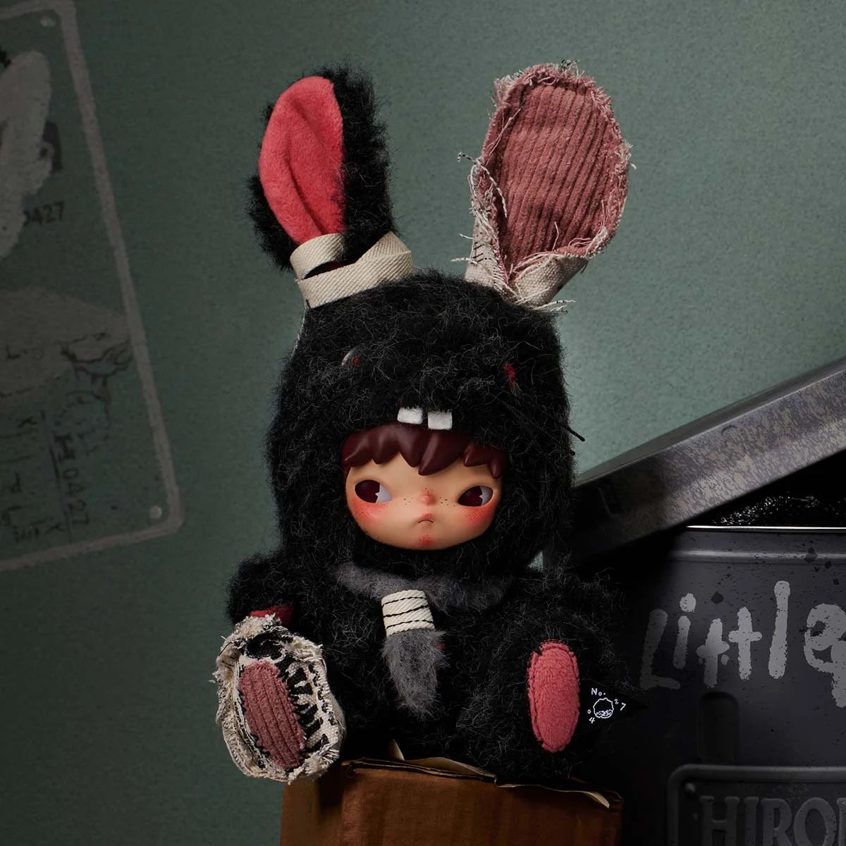 Hirono Kleiner Hase Plüschtier-Anhänger Überraschungsbox
