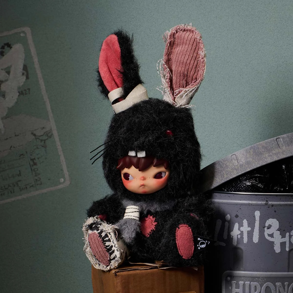 Hirono Kleiner Hase Plüschtier-Anhänger Überraschungsbox