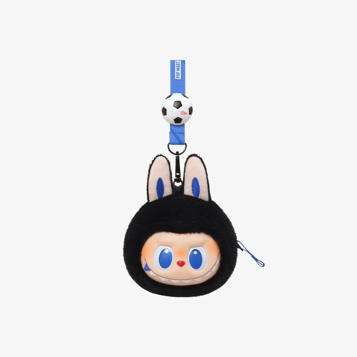 The Monsters × FIFA Series Labubu Vinyl Plush Lanyard & Keychain by POP MART