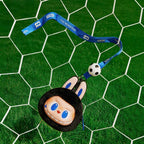 The Monsters × FIFA Series Labubu Vinyl Plush Lanyard & Keychain by POP MART