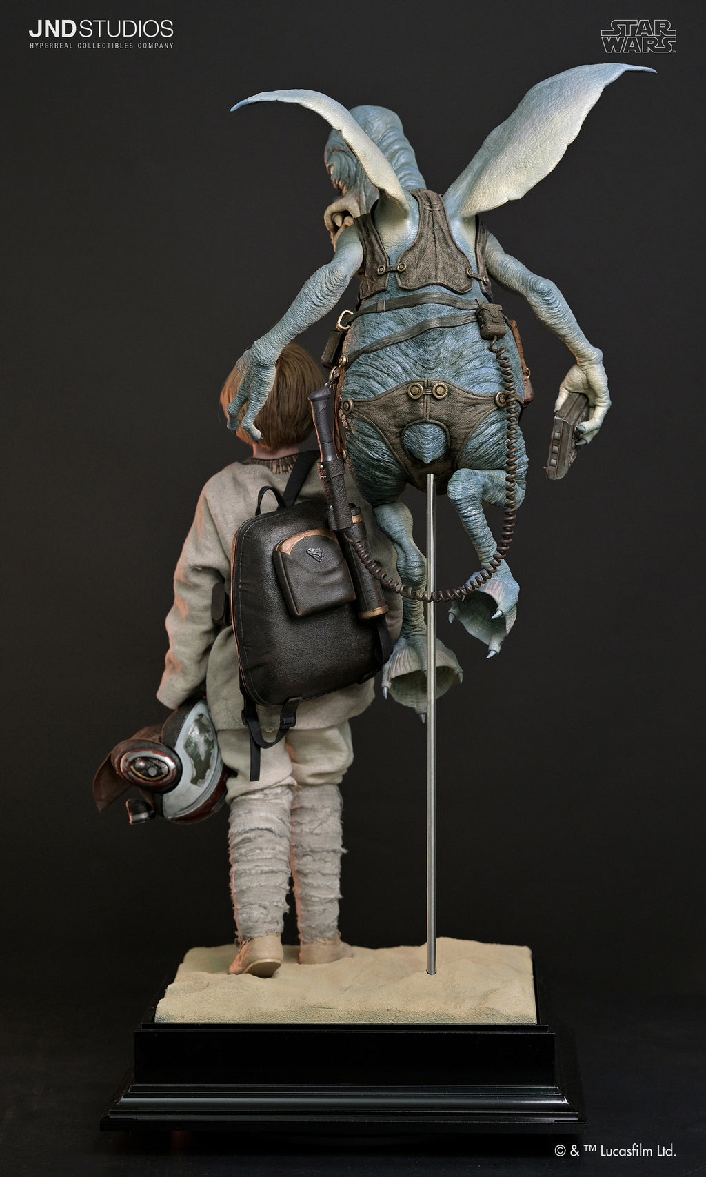 Star Wars: Episodio I – Anakin Skywalker & Watto – Estatua a escala 1:3 (Edición limitada) de JND Studios