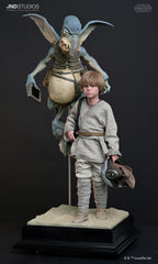 Star Wars: Episodio I – Anakin Skywalker & Watto – Estatua a escala 1:3 (Edición limitada) de JND Studios