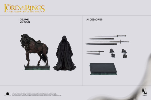 The Lord of the Rings Nazgûl (Ringwraith) Deluxe 1:6 zbirateljska figurica znamke INART