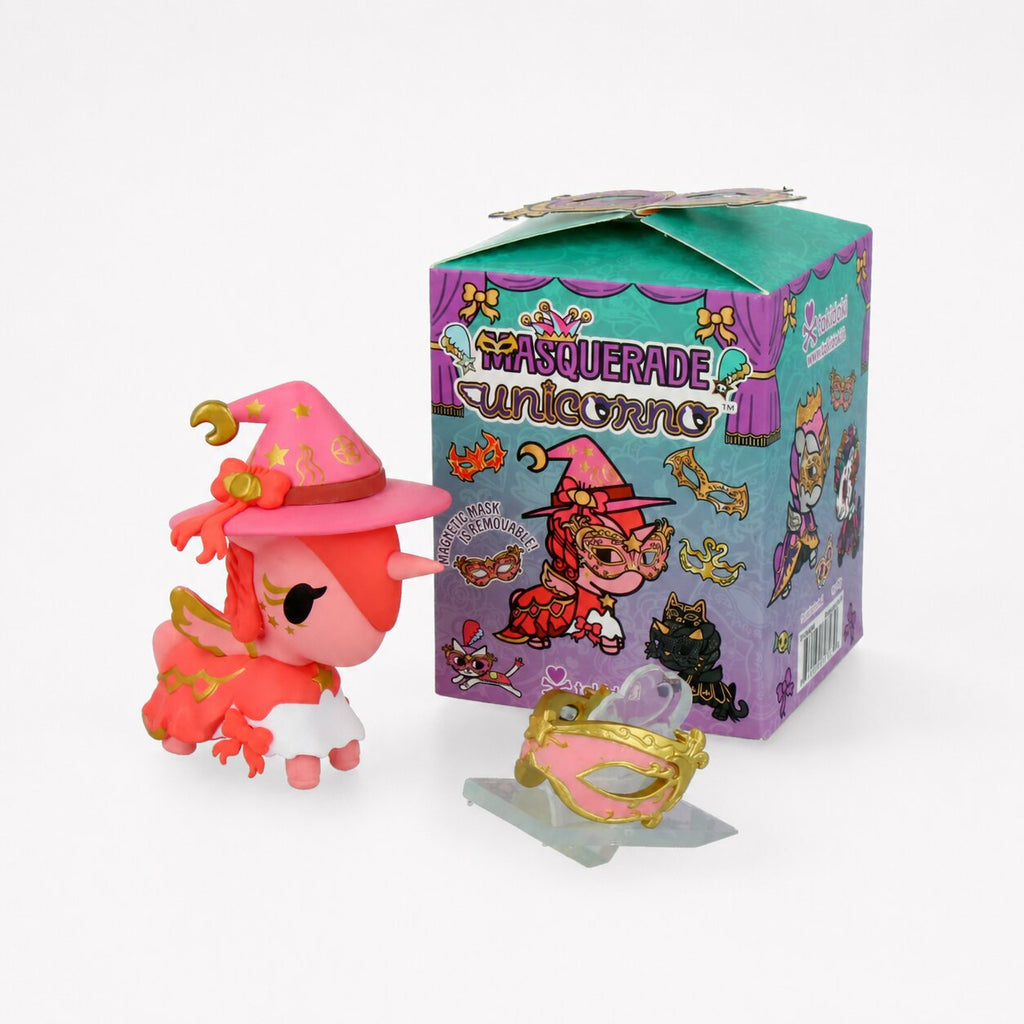 Figuras de caja sorpresa Unicorno Masquerade de TokiDoki