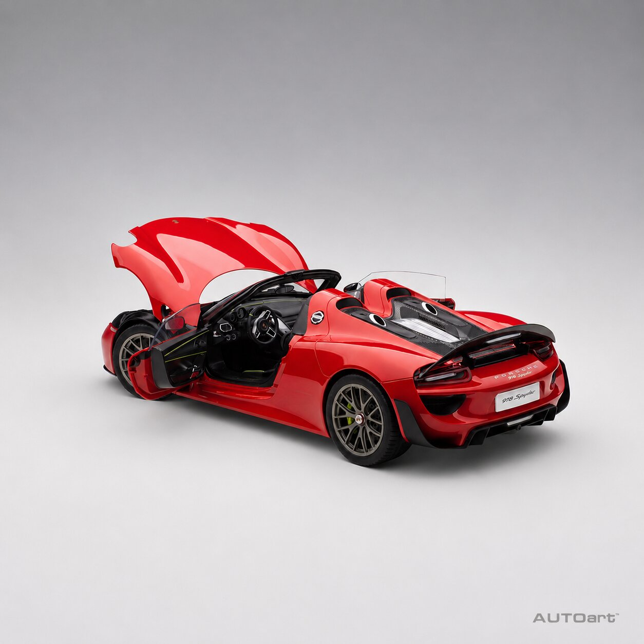 Porsche 918 Spyder – Red 1:12 Scale by AUTOart