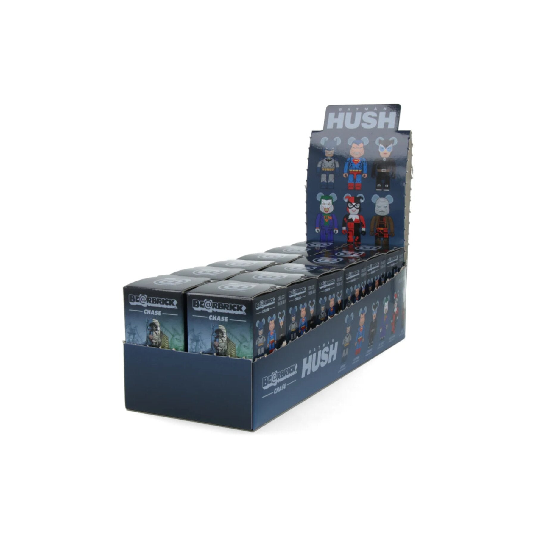BE@RBRICK Chase Batman Hush 1 100% Caja Sorpresa de Medicom Toy