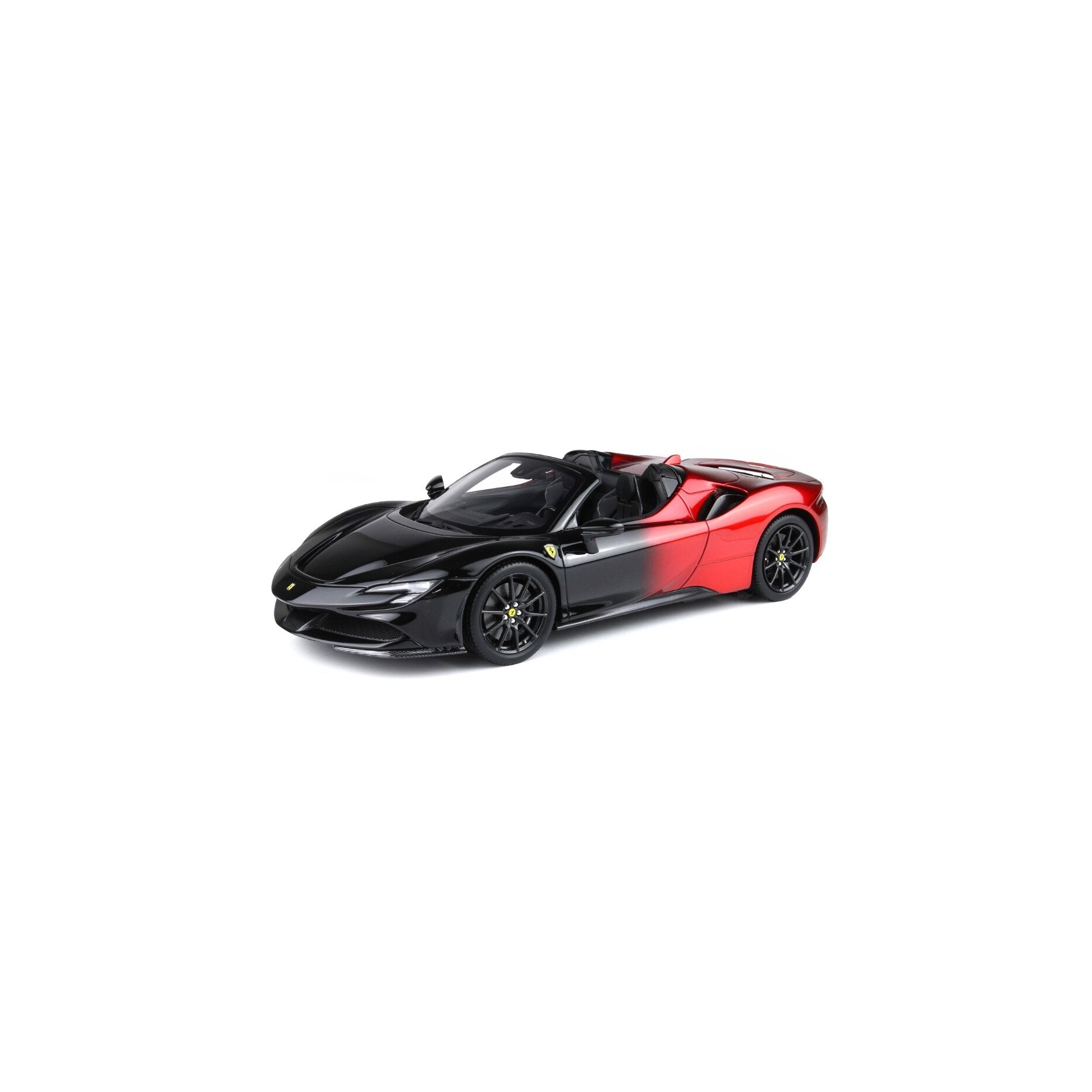 Ferrari SF90 Spider – Rosso Magma Edición Limitada (90 unidades) con Vitrina Escala 1:18 de BBR Models