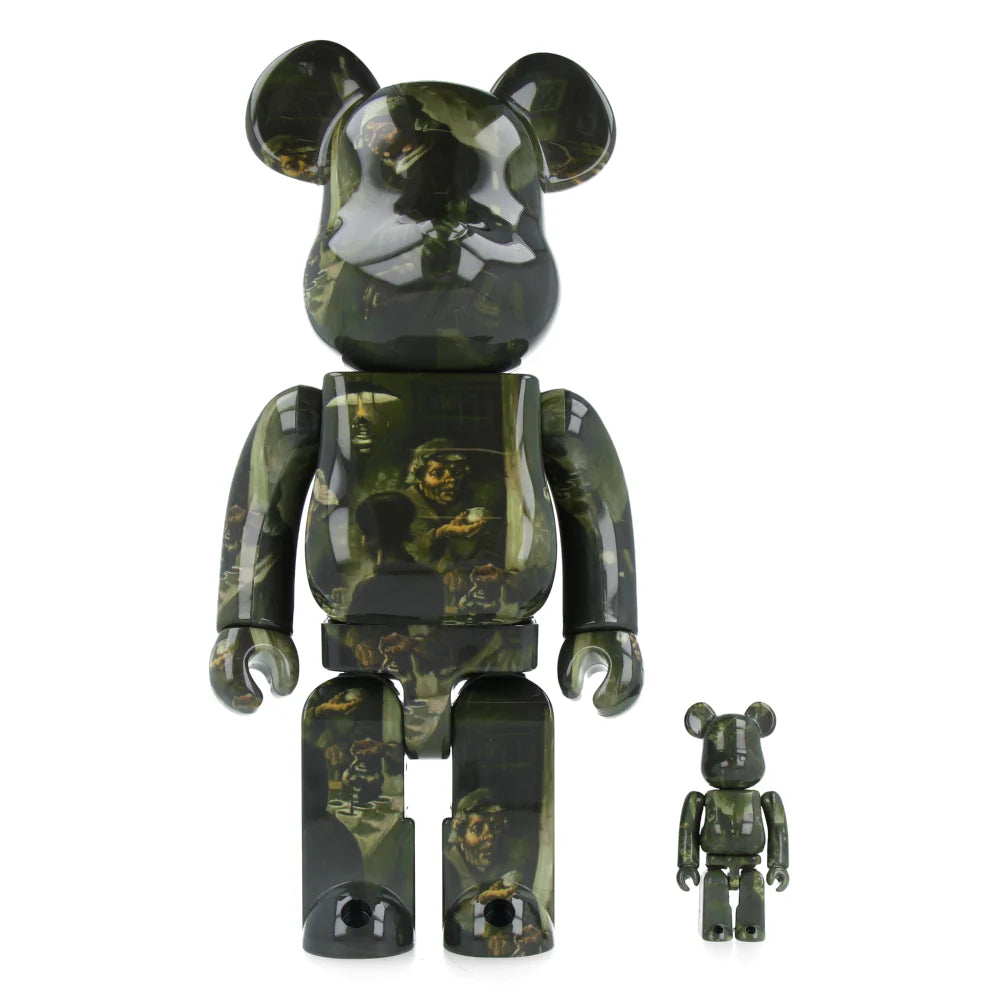 BE@RBRICK Van Gogh Museum Die Kartoffelesser 100% & 400% Set