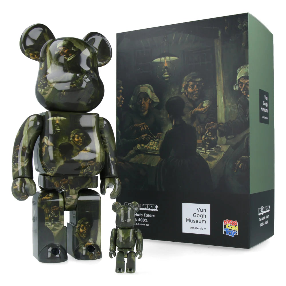 BE@RBRICK Van Gogh Museum Die Kartoffelesser 100% & 400% Set