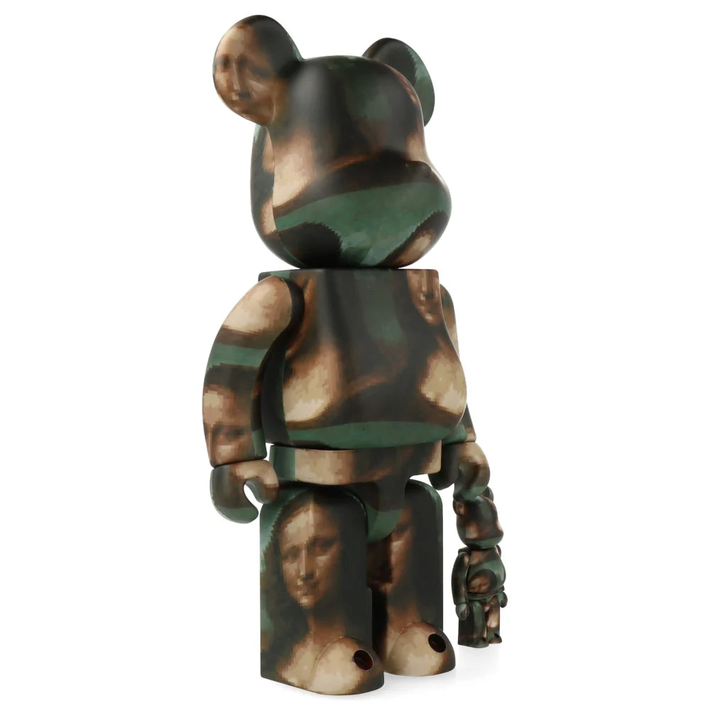 BE@RBRICK Mona Lisa Overdrive 100% & 400%-set van Medicom Toy