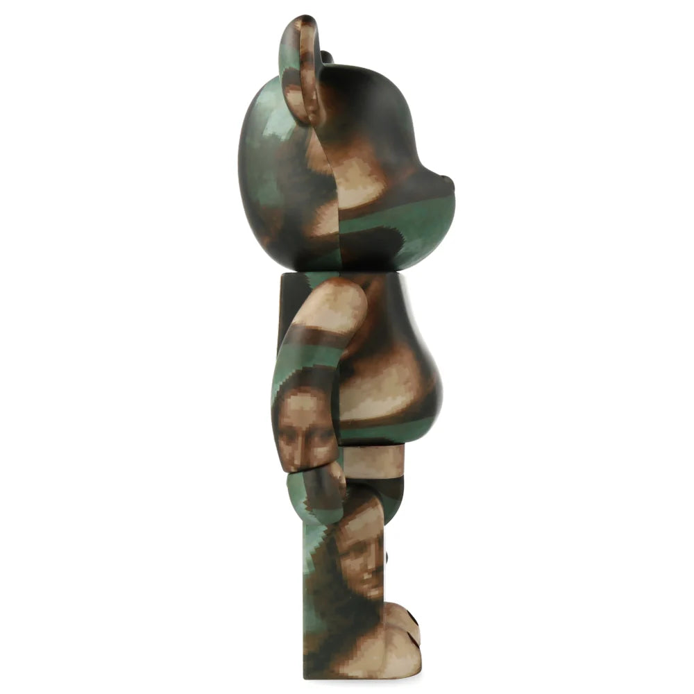BE@RBRICK Mona Lisa Overdrive-set i storlekarna 100 % och 400 % från Medicom Toy