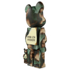 BE@RBRICK Mona Lisa Overdrive-set i storlekarna 100 % och 400 % från Medicom Toy