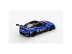 Nissan GT-R R35 Ver.2 LB-Silhouette Works Blau 1:64 Diecast-Modell