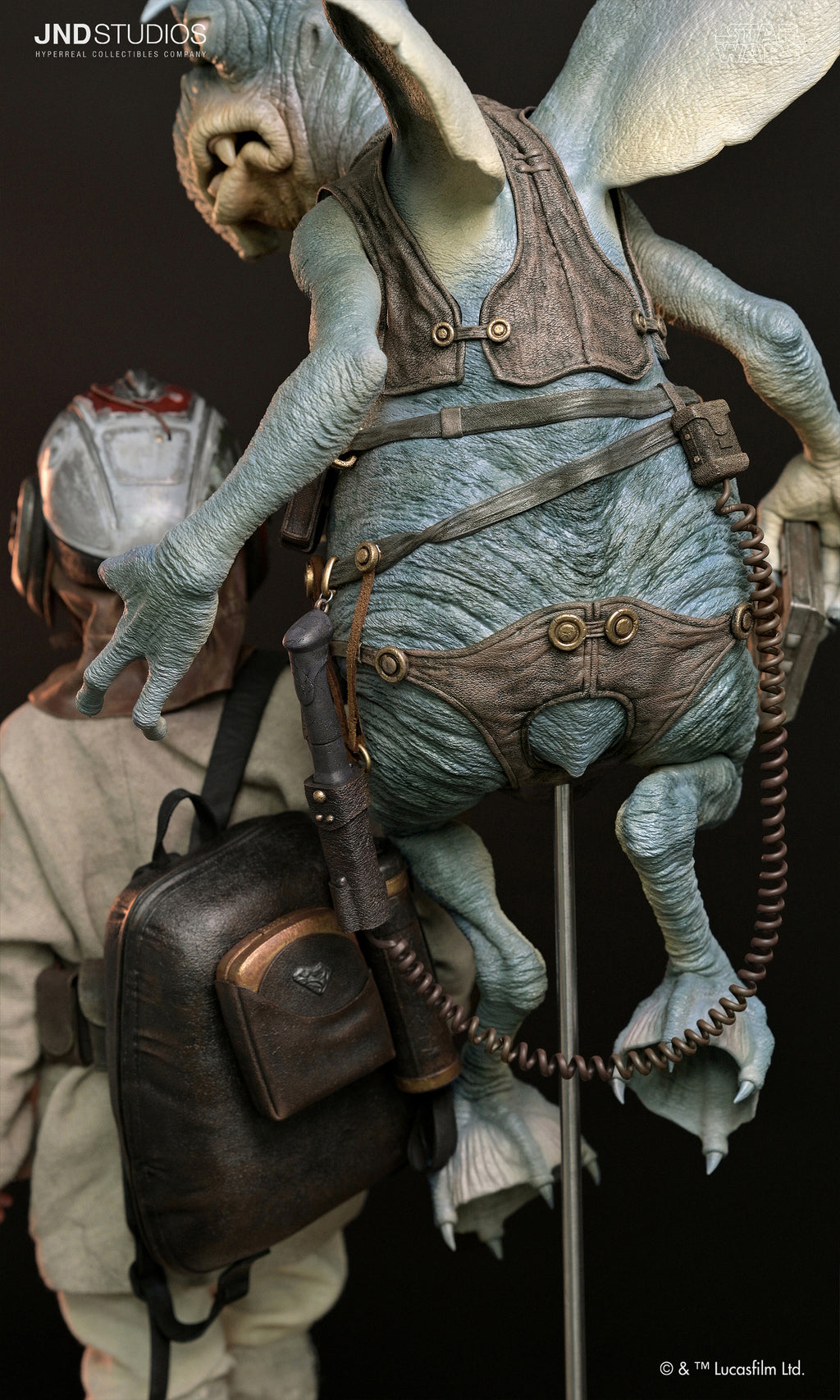 Star Wars: Episodio I – Anakin Skywalker & Watto – Estatua a escala 1:3 (Edición limitada) de JND Studios