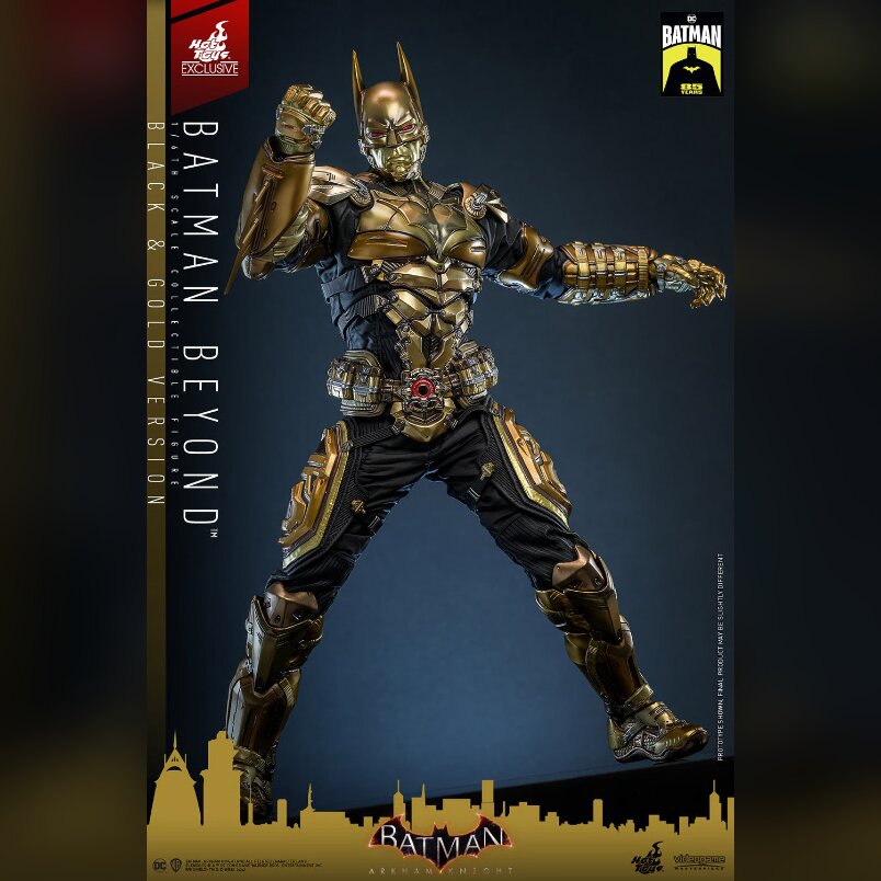 Hot Toys Arkham Knight Batman Beyond Black and Gold 1/6 figure – Hot Toys – view 4