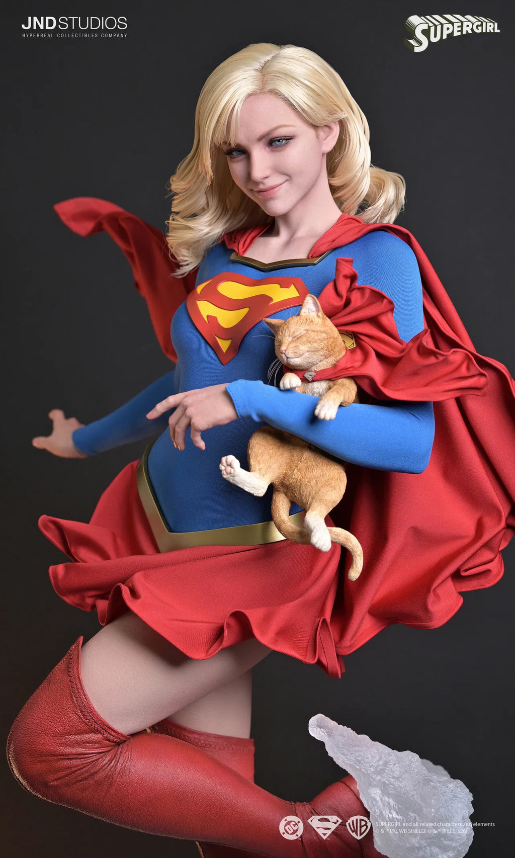 Socha Supergirl – DC Comics v mierke 1:3 od JND Studios