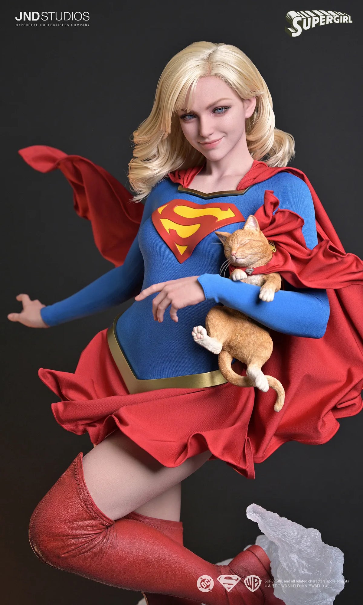 Socha Supergirl – DC Comics v mierke 1:3 od JND Studios