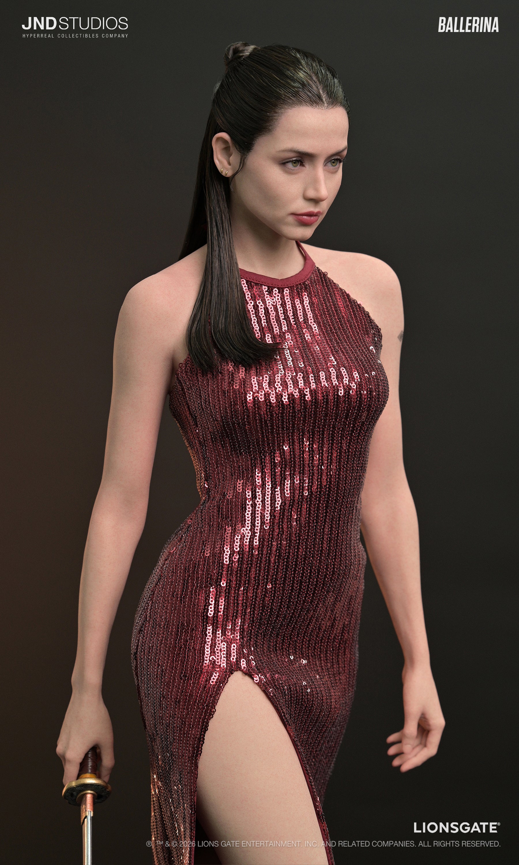 JND Studios Ballerina – Eve Macarro – 1:3 Platinum Series Statue (Limited Edition 399 pcs)