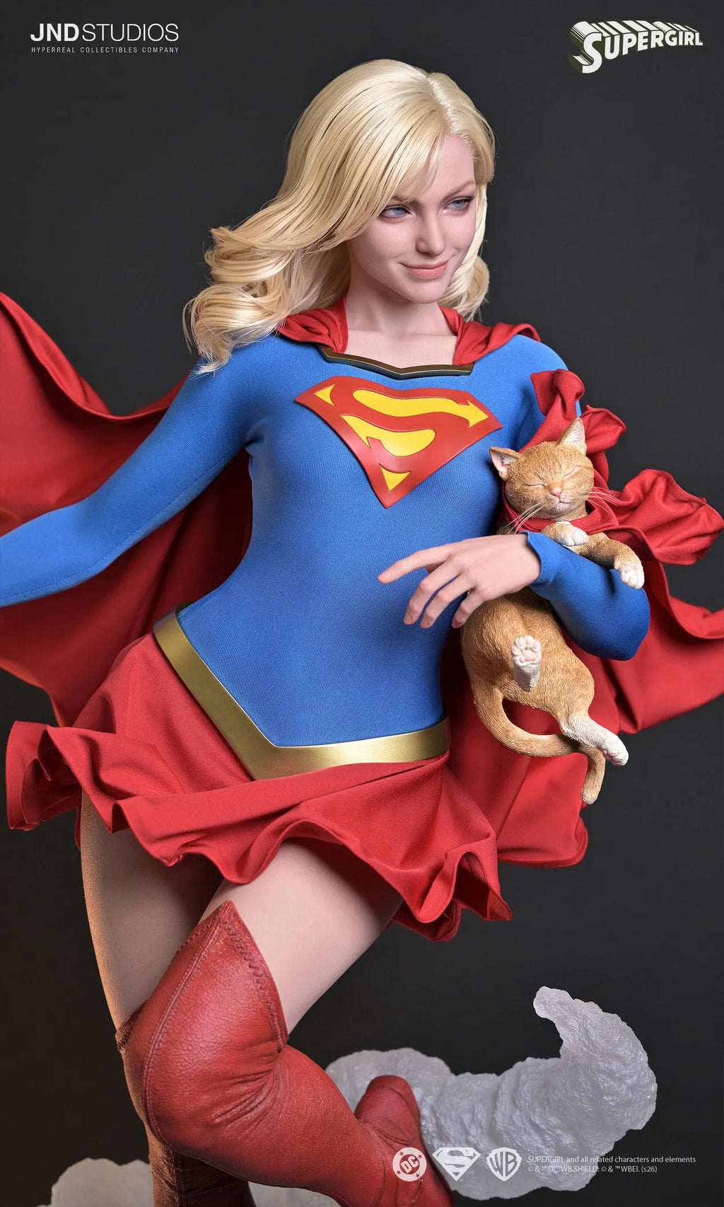 Socha Supergirl – DC Comics v mierke 1:3 od JND Studios