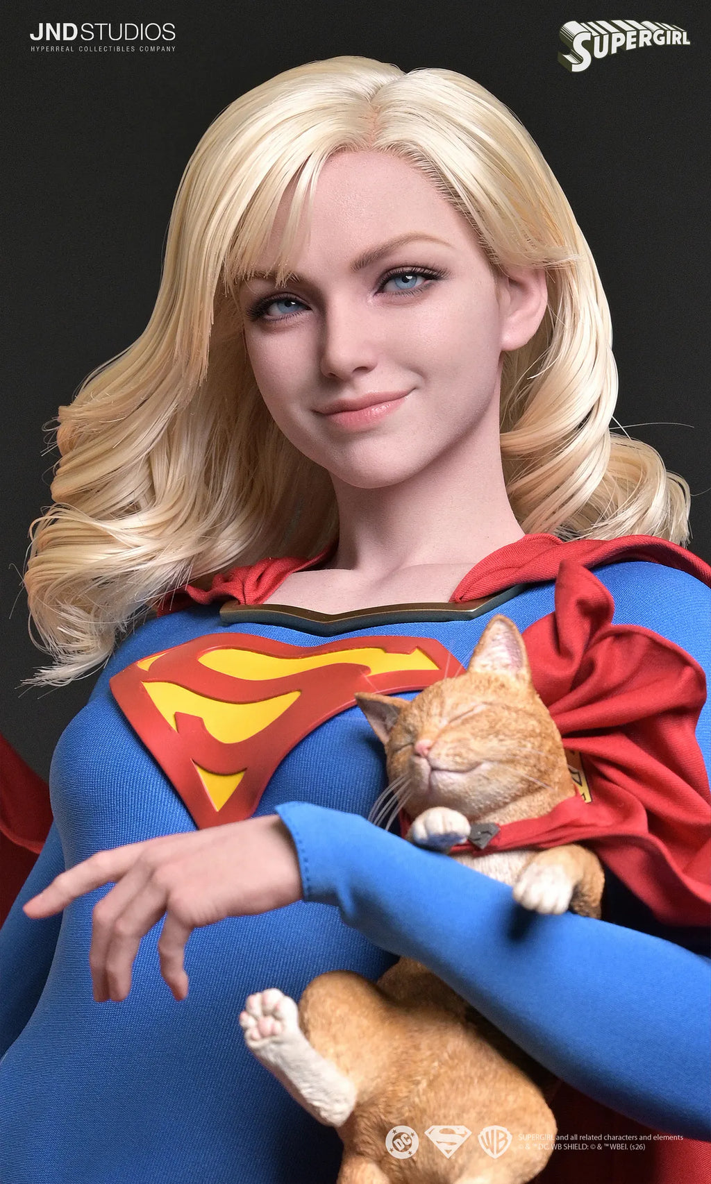Socha Supergirl – DC Comics v mierke 1:3 od JND Studios